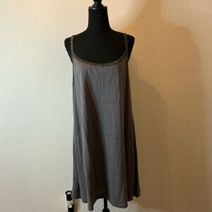 Eileen Fisher Heather Gray Knit Top